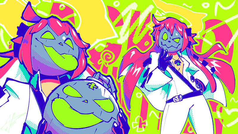 Fanart of Jack-O Valentine